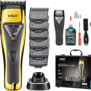 VGR V-015 Professional Salon Quality Hair Clipper (Gold)
