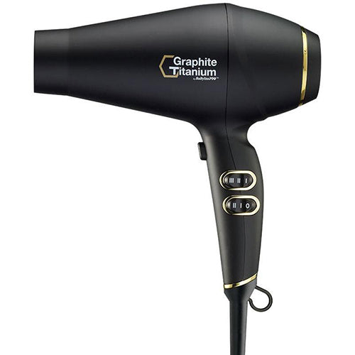 BaByliss PRO GXT Graphite Titanium Ionic Hair Dryer BGT6395C