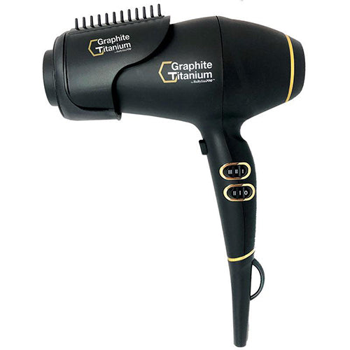 BaByliss PRO GXT Graphite Titanium Ionic Hair Dryer BGT6395C - Image 3
