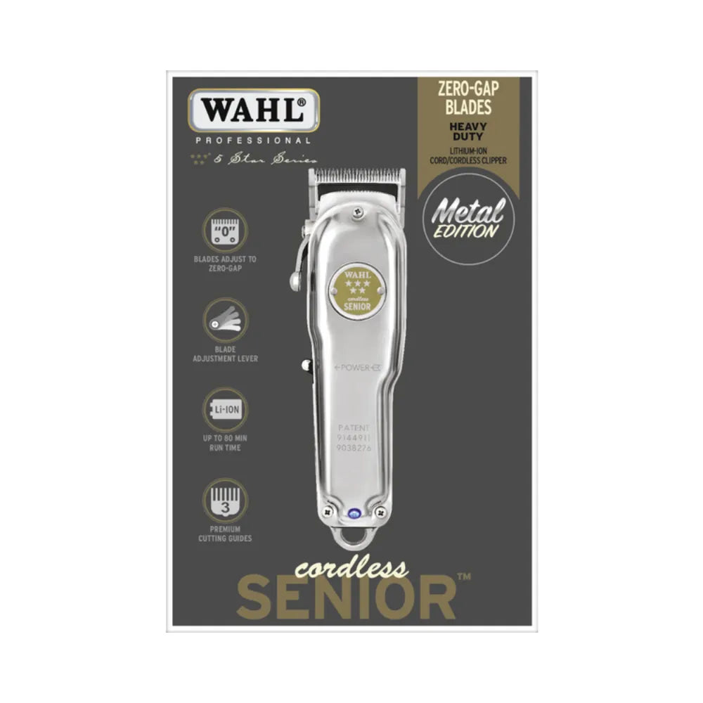 WAHL 5-STAR SENIOR CORDLESS METAL EDITION CLIPPER | 3000112 - Image 4