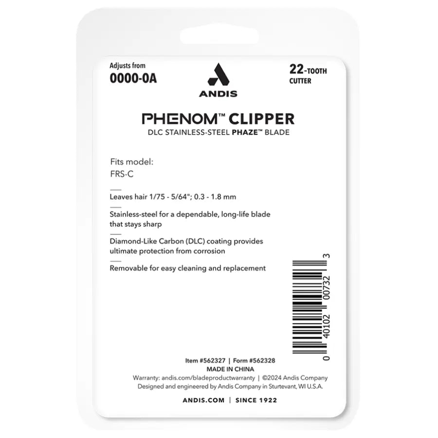 ANDIS PHENOM CLIPPER BLADE | 562327 - Image 3