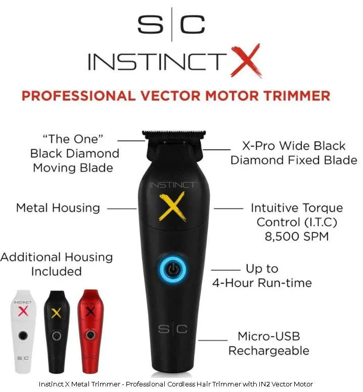 STYLECRAFT INSTINCT X PROFESSIONAL METAL TRIMMER | SC411M - Image 2