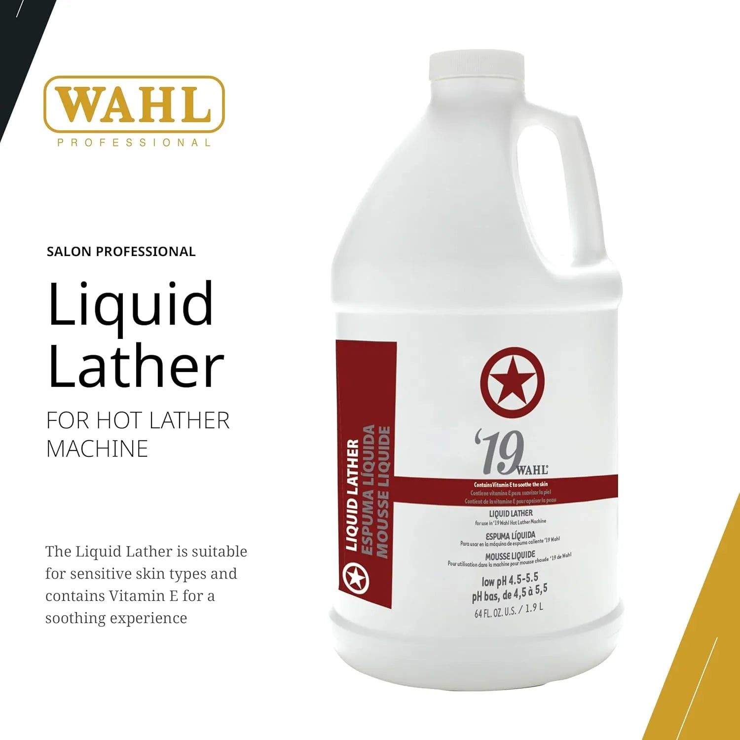 WAHL ’19 PREMIXED LIQUID LATHER 64 OZ. 68907-100 - Image 2