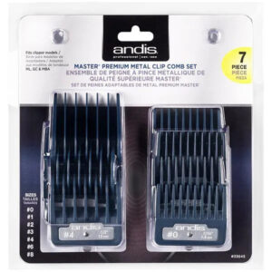 ANDIS MASTER PREMIUM METAL CLIP COMB SET | 33645