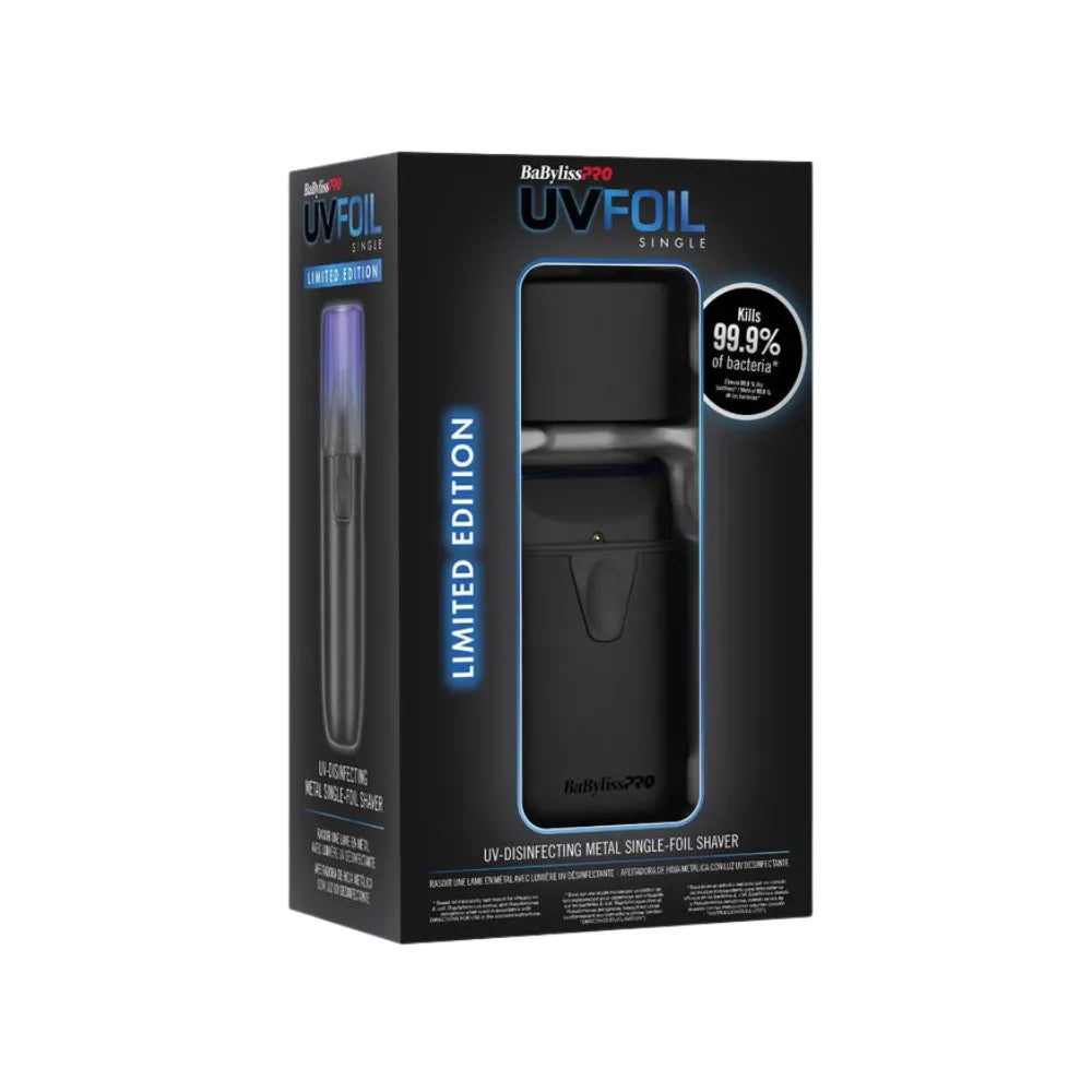 BABYLISSPRO UVFOIL SINGLE SHAVER BLACK | FXLFS1MB - Image 2