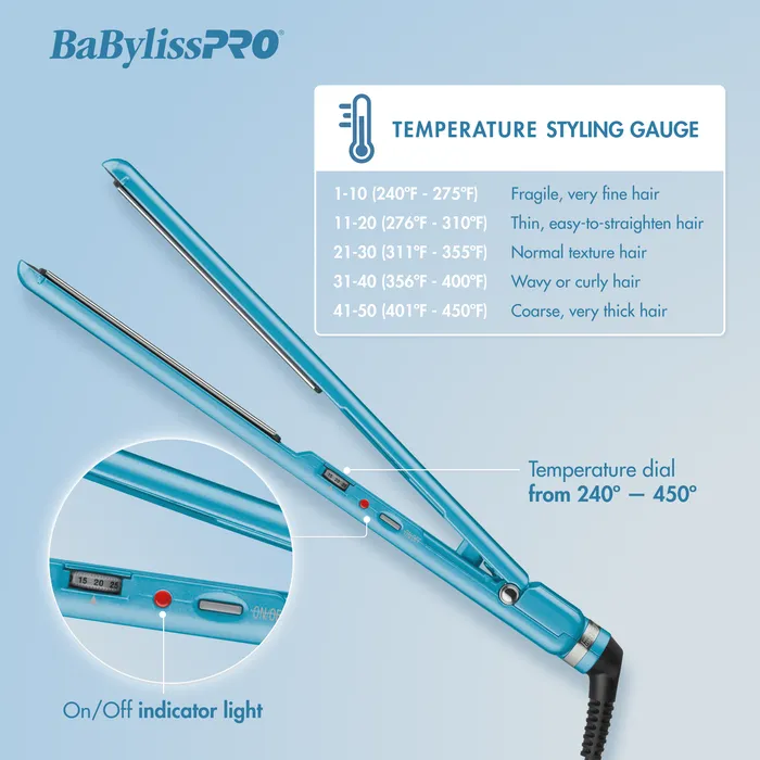 BABYLISSPRO NANO FLAT IRON 2" | BNT4074TUC - Image 3