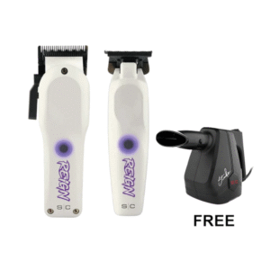StyleCraft Reign Cordless Clipper, Trimmer & Blower Combo Set | SC422W + SC620W + SC333B