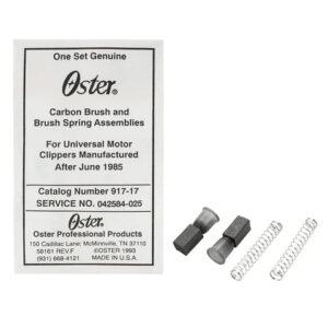 Oster Carbon Brush and Brush Spring Assembly