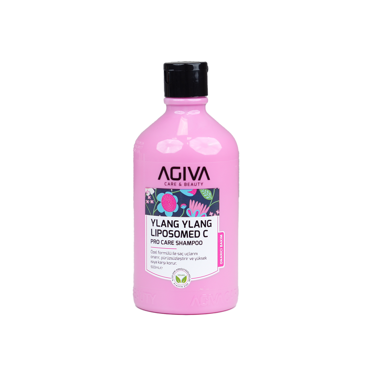 Agiva Ylang Ylang Lıpozom C Pro Care Shampoo 500ML - Image 2