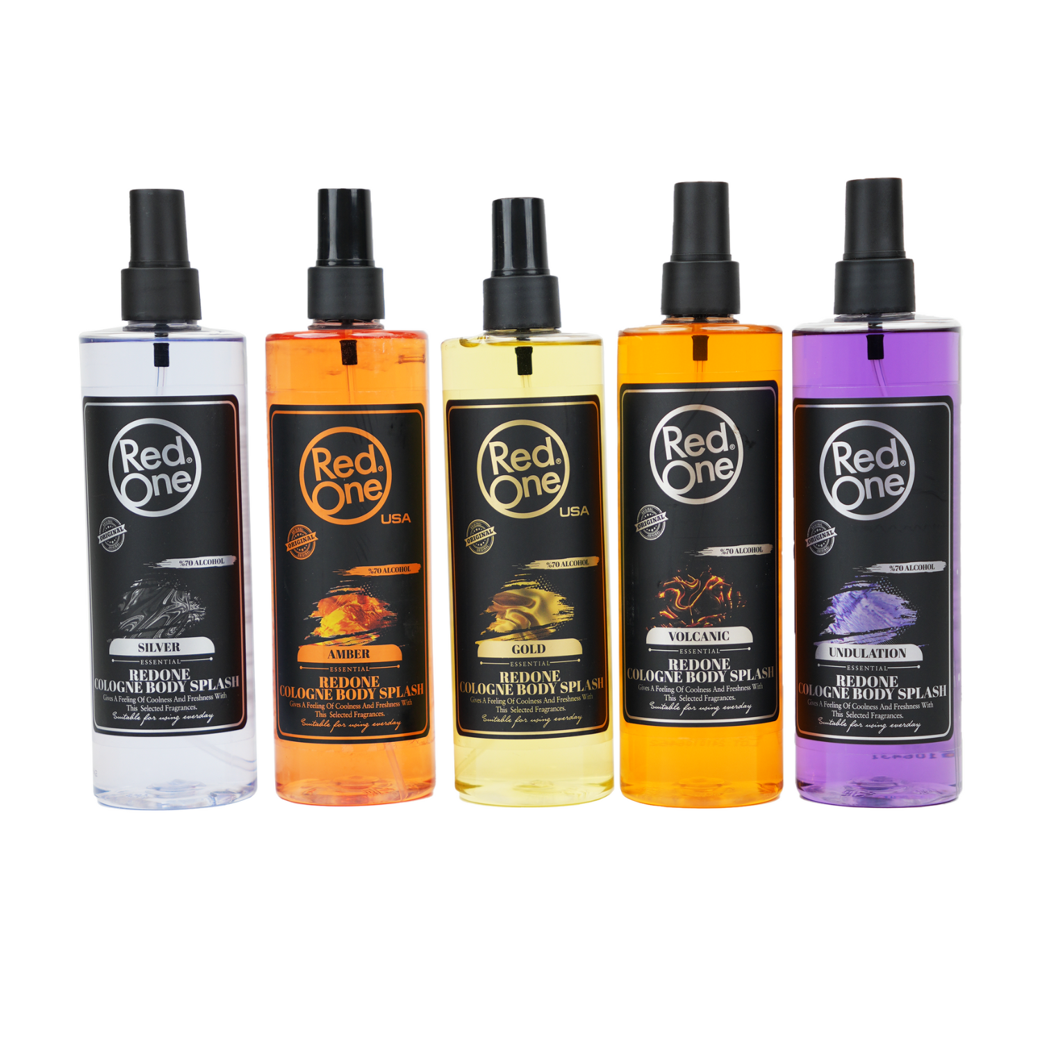 RedOne Barber Cologne Aftershave Spray 400 ml - Image 7