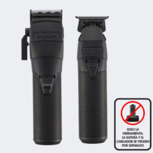 BABYLISSPRO FXONE MATTE BLACK TRIMMER & CLIPPER PREPACK (TOOLS ONLY) | FX1CTMBTO