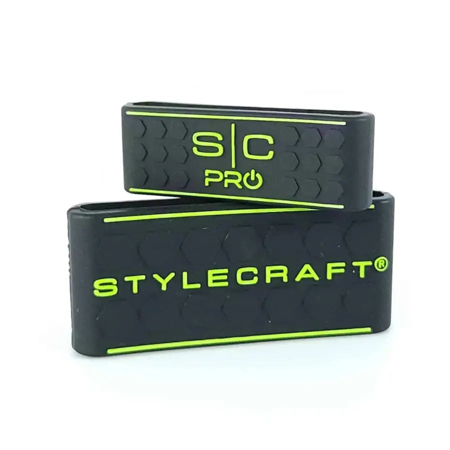 STYLECRAFT CLIPPER & TRIMMER GRIPS - BLACK/GREEN | SC316B - Image 4