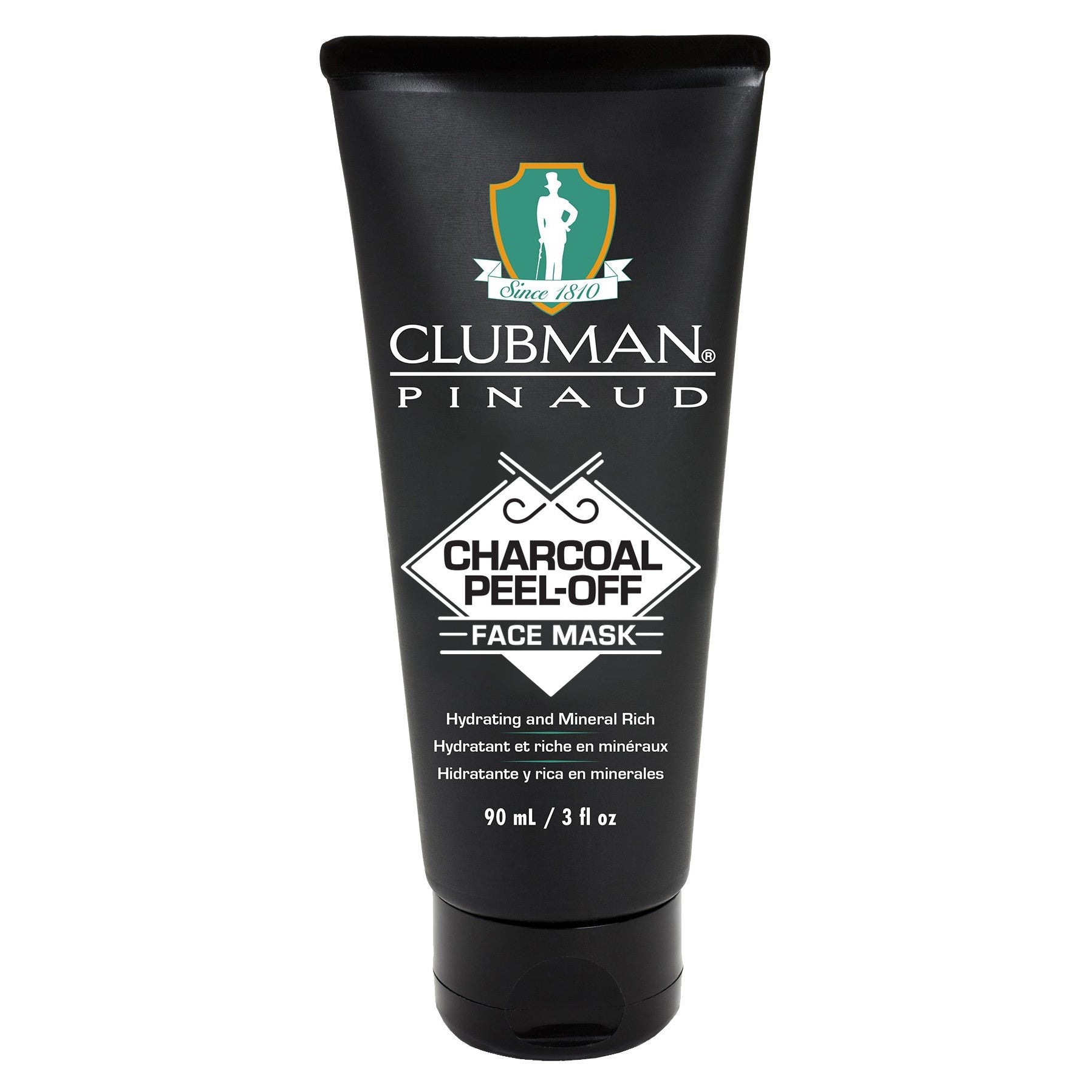 CLUBMAN CHARCOAL MASK 3 OZ.