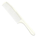 JRL J201 Barbering comb 7.6" Hair clipper comb White - Image 4