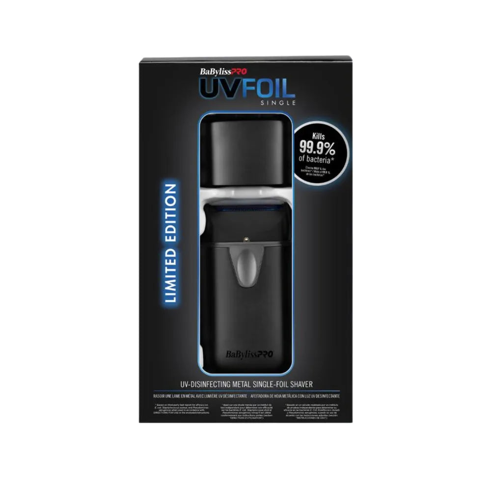 BABYLISSPRO UVFOIL SINGLE SHAVER BLACK | FXLFS1MB - Image 3