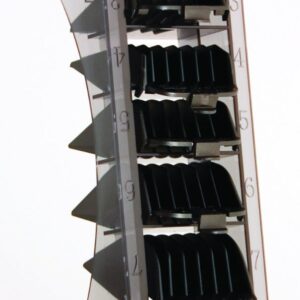 Wahl Professional Black Cutting Guides, 8 Piece Set